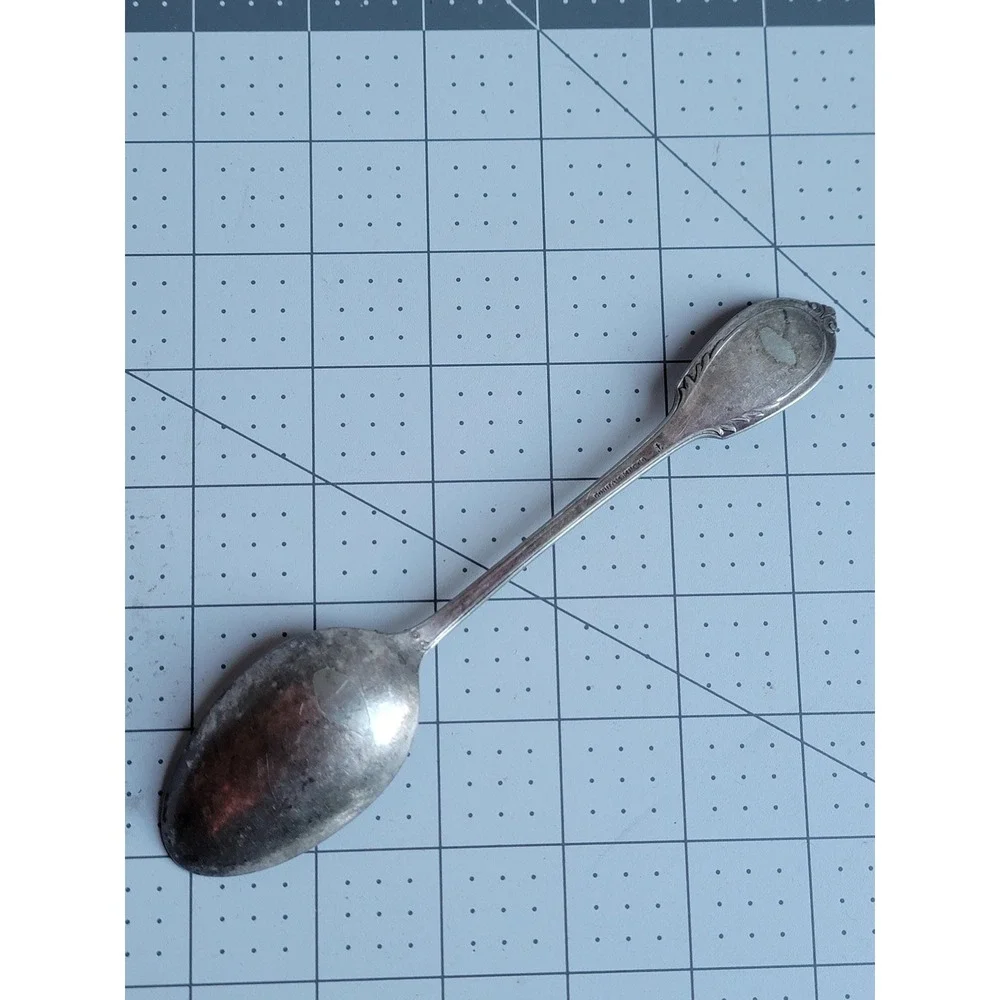 Gorham Co. Large Spoon Roman Collection 1866 With Initial T Silver Plate